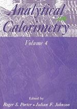 Analytical Calorimetry: Volume 4