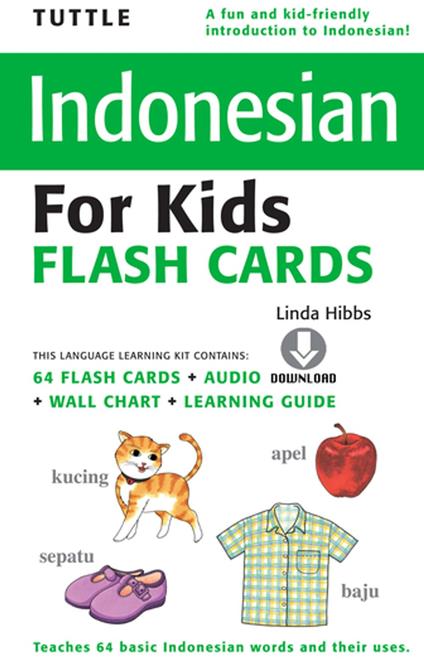 Tuttle Indonesian for Kids Flash Cards - Linda Hibbs - ebook