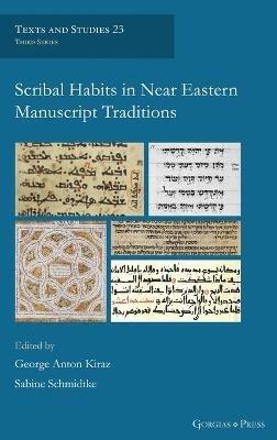 Scribal Habits in Near Eastern Manuscript Traditions - cover