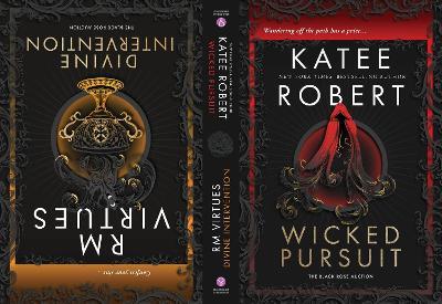 Wicked Pursuit & Divine Intervention: Books 1 & 2 in the Dark Romance Fairy Tale Retelling Series - Katee Robert,R.M. Virtues - cover