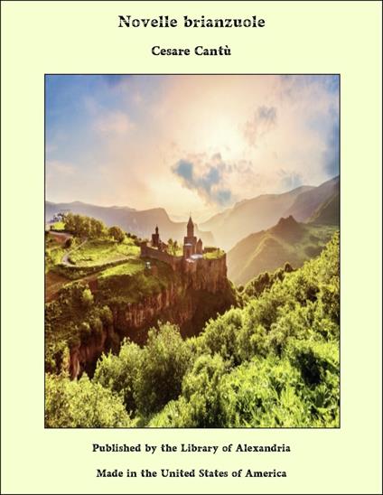 Novelle brianzuole - Cesare Cantù - ebook
