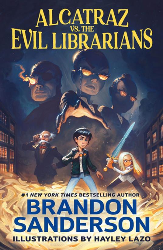 Alcatraz vs. the Evil Librarians - Brandon Sanderson,Hayley Lazo - ebook
