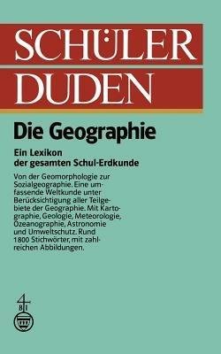 Schülerduden: Die Geographie - Adolf Hanle - cover