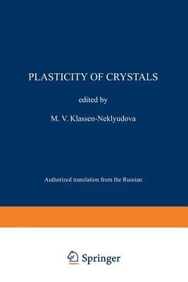 Plasticity of Crystals - cover
