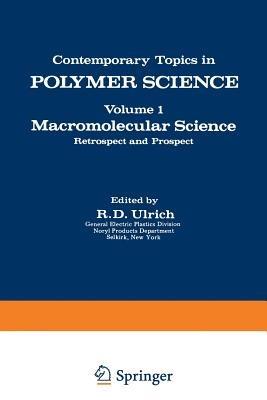 Macromolecular Science: Retrospect and Prospect - cover