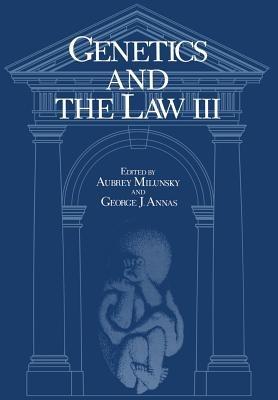 Genetics and the Law III - cover