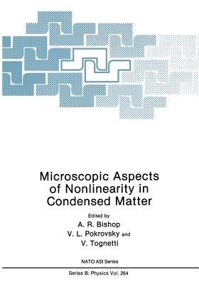 Microscopic Aspects of Nonlinearity in Condensed Matter - cover