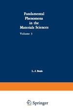 Fundamental Phenomena in the Materials Sciences: Volume 3: Surface Phenomena, Proceedings of the Third Symposium on Fundamental Phenomena in the Materials Sciences Held January 25–26, 1965, at Boston, Mass.