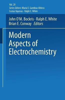 Modern Aspects of Electrochemistry No. 20 - cover