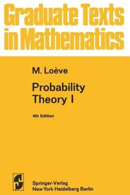 Probability Theory I - M. Loeve - cover