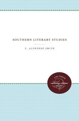Southern Literary Studies - C. Alphonso Smith - cover
