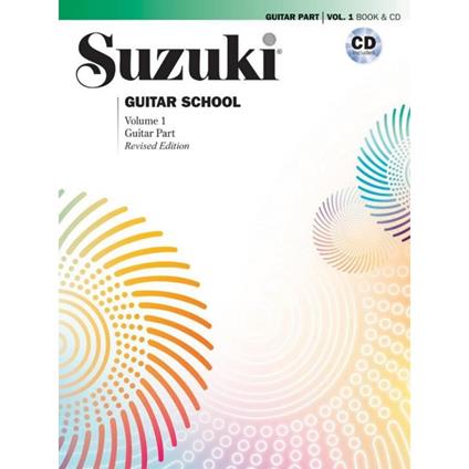  Suzuki Guitar School Volume 1 + CD - Metodo per chitarra - copertina