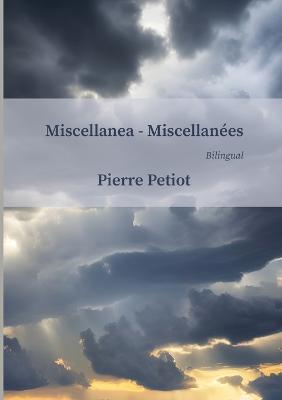 Miscellanea - Miscellanees - Pierre Petiot - cover