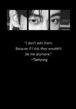 My 'Me' Ideas Taehyung: an unofficial BTS journal