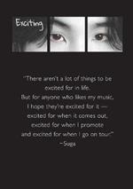 My Exciting Ideas Suga: an unofficial BTS journal