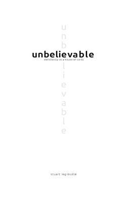 Unbelievable - stuart ingrouille - cover