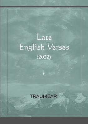 Late English Verses - Traumear - cover