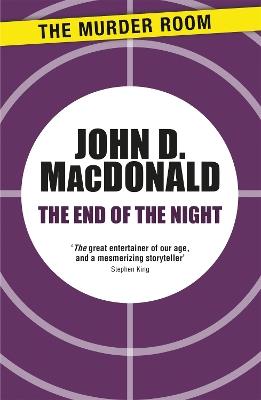 The End of the Night - John D. MacDonald - cover
