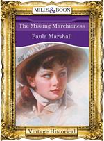 The Missing Marchioness (Mills & Boon Historical)