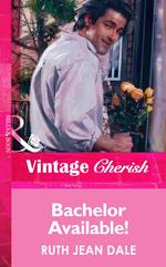 Bachelor Available! (Mills & Boon Vintage Cherish)