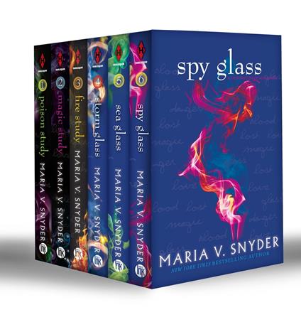 The Chronicles Of Ixia (Books 1-6): Poison Study (The Chronicles of Ixia) / Magic Study (The Chronicles of Ixia) / Fire Study (The Chronicles of Ixia) / Storm Glass (The Glass Series) / Sea Glass (The Glass Series) / Spy Glass (The Glass Series) - Snyder Maria V. - ebook