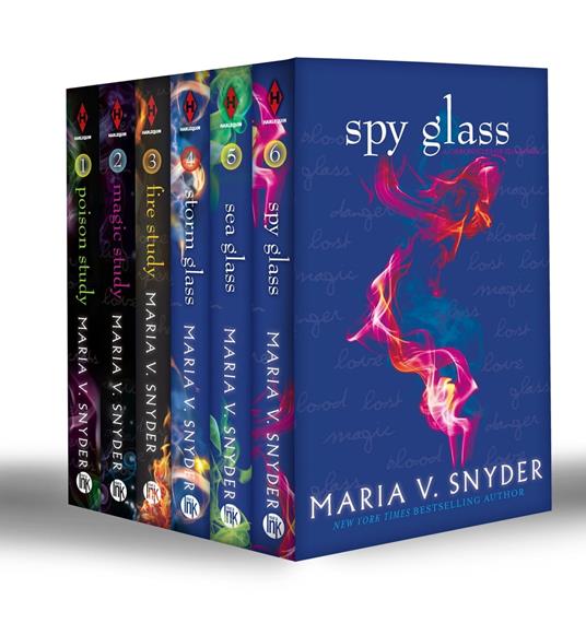 The Chronicles Of Ixia (Books 1-6): Poison Study (The Chronicles of Ixia) / Magic Study (The Chronicles of Ixia) / Fire Study (The Chronicles of Ixia) / Storm Glass (The Glass Series) / Sea Glass (The Glass Series) / Spy Glass (The Glass Series) - Snyder Maria V. - ebook