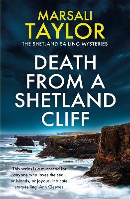 Death from a Shetland Cliff - Marsali Taylor - cover