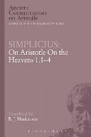 Simplicius: On Aristotle On the Heavens 1.1-4 - Simplicius - cover