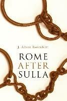 Rome after Sulla - J. Alison Rosenblitt - cover