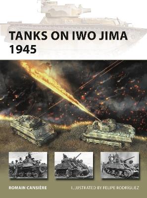 Tanks on Iwo Jima 1945 - Romain Cansière - cover