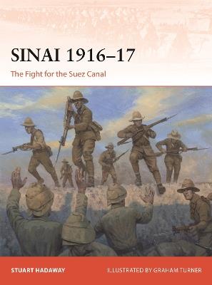 Sinai 1916–17: The Fight for the Suez Canal - Stuart Hadaway - cover