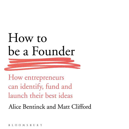 How to Be a Founder