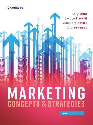 Marketing Concepts and Strategies - Sally Dibb,Lyndon Simkin,William Pride - cover