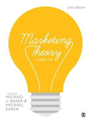 Marketing Theory: A Student Text - cover