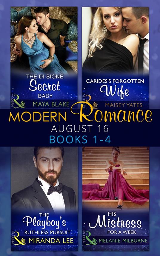 Modern Romance August 2016 Books 1-4