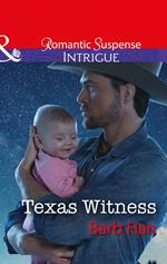 Texas Witness (Mills & Boon Intrigue) (Cattlemen Crime Club, Book 5)