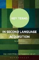 Key Terms in Second Language Acquisition - Bill VanPatten,Alessandro G. Benati - cover