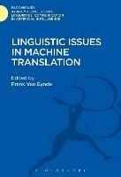 Linguistic Issues in Machine Translation - Frank Van Eydne - cover