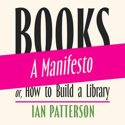 Books - A Manifesto