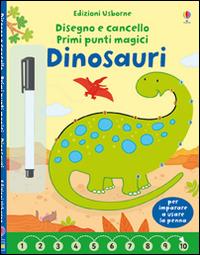 Dinosauri. Primi punti magici. Ediz. illustrata. Con gadget - Felicity Brooks,Katrina Fearn - copertina