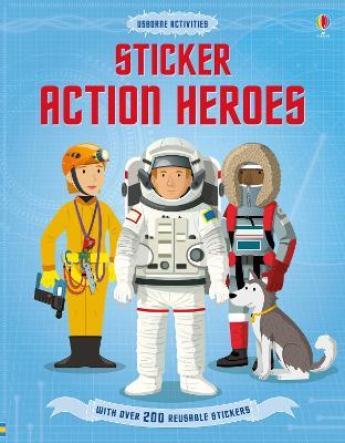 Sticker Action Heroes - Megan Cullis - cover