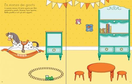 La casetta delle bambole. Con adesivi. Ediz. illustrata - Abigail Wheatley - 3