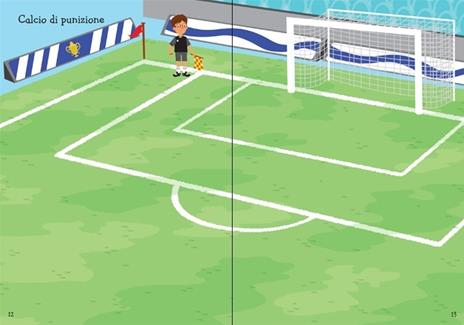 1000 adesivi sul calcio. Ediz. illustrata - Fiona Watt,Mattia Cerato - 2