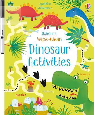 Wipe-Clean Dinosaur Activities - Kirsteen Robson - cover