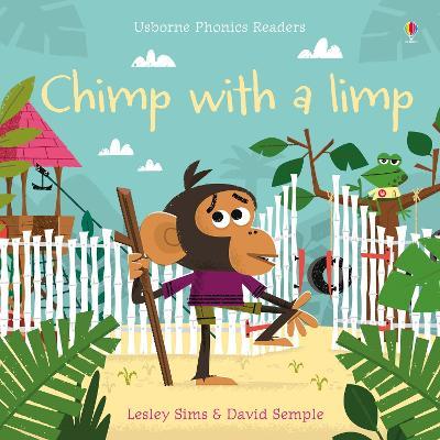 Chimp with a Limp - Lesley Sims - cover