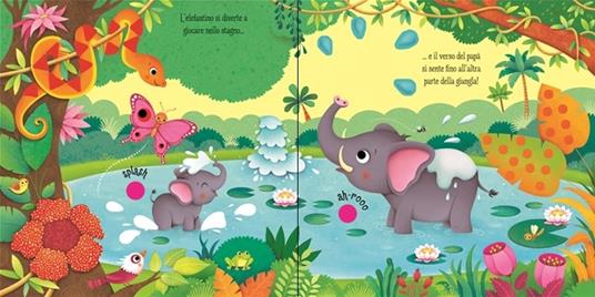 Libri per Bambini Carezzalibri La giungla