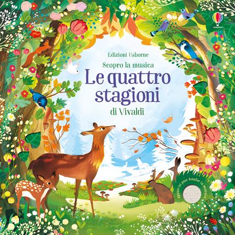 Le quattro stagioni di Vivaldi. Ediz. a colori - Fiona Watt - copertina