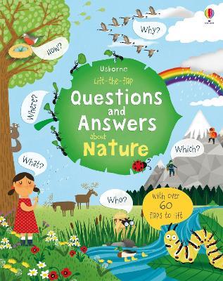 Lift-the-flap Questions and Answers about Nature - Katie Daynes - cover