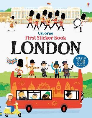 First Sticker Book London - James Maclaine - cover