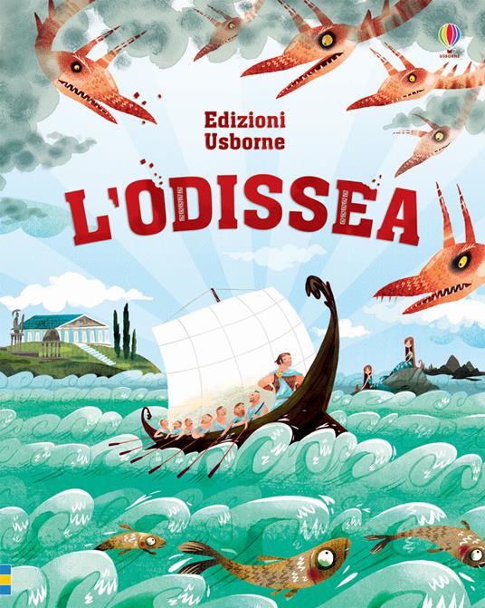 L'Odissea - Anna Milbourne - copertina